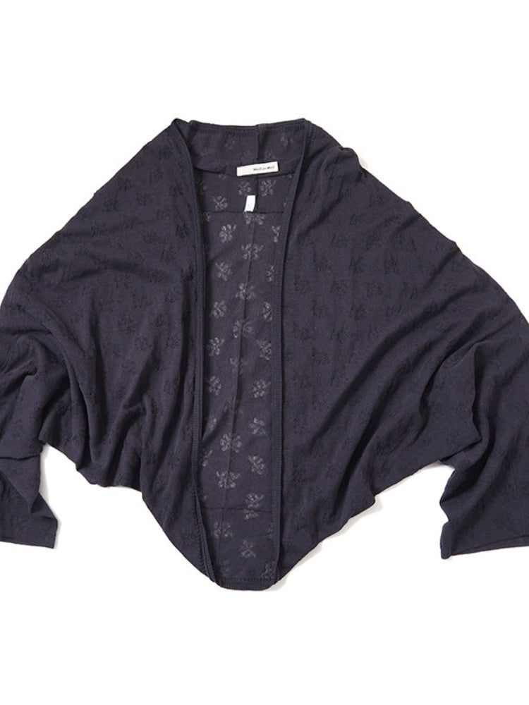 MEDIUM WELL Jacquard Drop Shoulder Cardigan