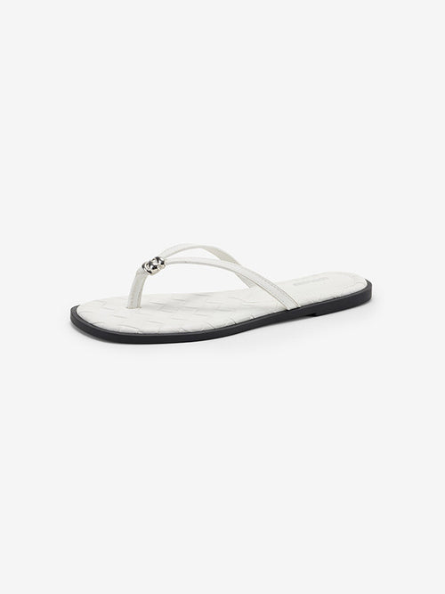 Braided Dream Woven Flip-Flops