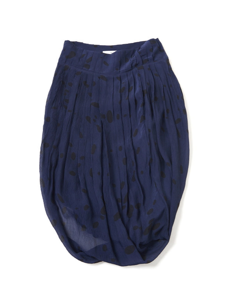 MEDIUM WELL Pleated Bubble Skirt