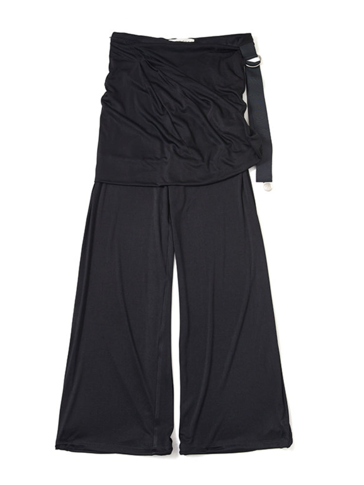 MEDIUM WELL Gathered Midi Skirt