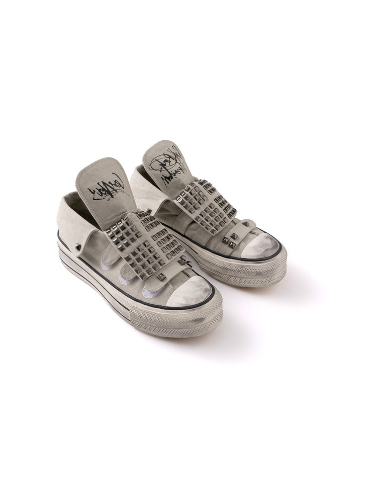 Buckled Mary Jane Platform Shoes