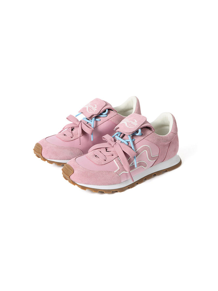 Colorblock Athletic Mary Jane Sneakers