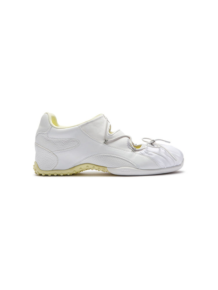 GRAPE New Color-Blocked Openwork Lace-Up Mary Jane Training Shoes for Women: Commuter & Casual Shoes