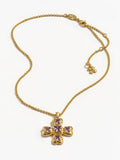 tokokkinomini Classic Four-Sided Bow Necklace