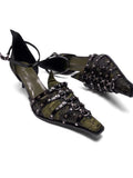 UBORYA Women's High-Heel Pumps: Slim Heel, Pointed Toe, Perfect with Dresses—Sophisticated, Sexy, and Exquisitely Elegant in Black