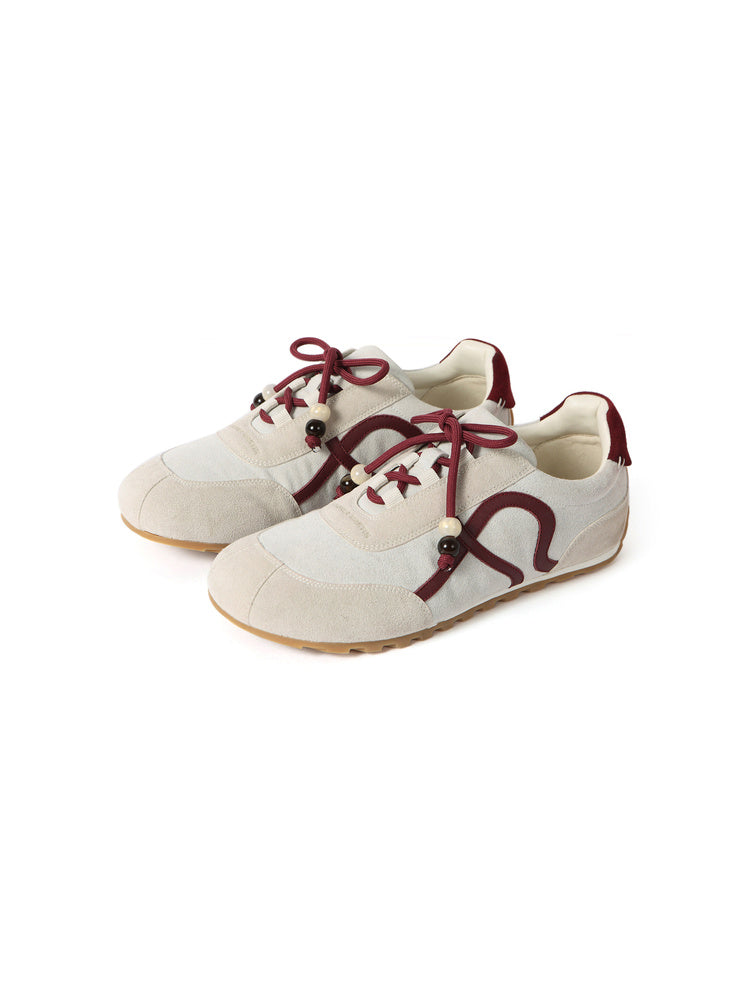 Vintage Round-Toe Soft Leather Loafers