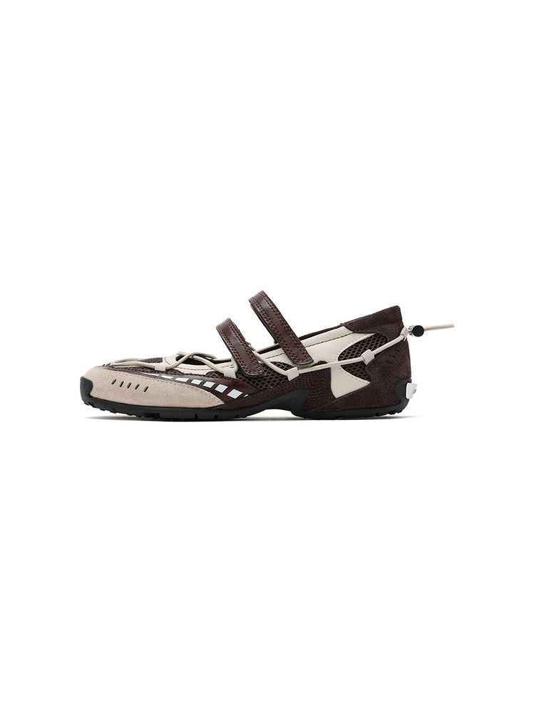 DAPHNE LAB Trail Lace-Up Hybrid Sneakers