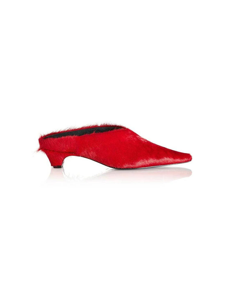 Tallulah Square-Toe Half Slippers
