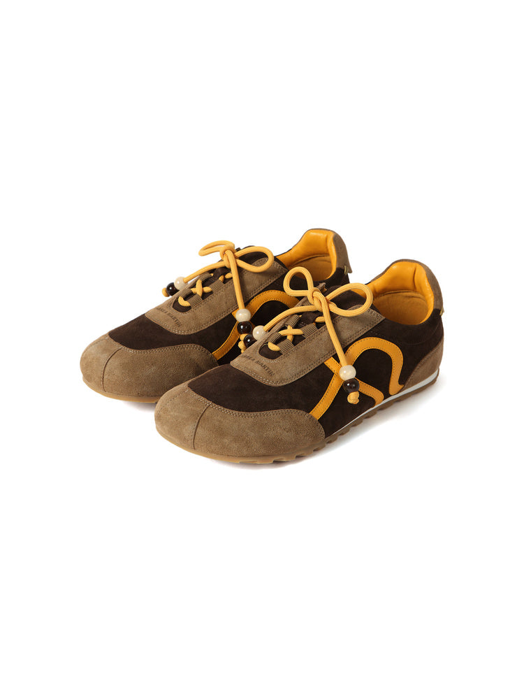 Vintage Round-Toe Soft Leather Loafers