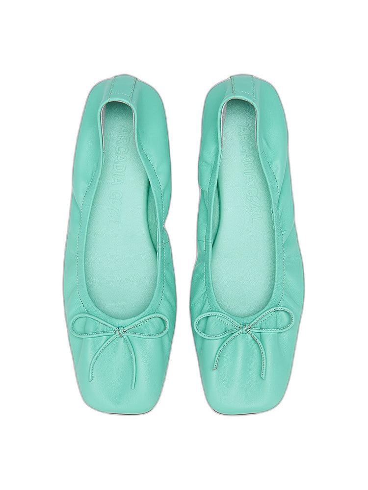 Metallic Wave Pointed-Toe Mules