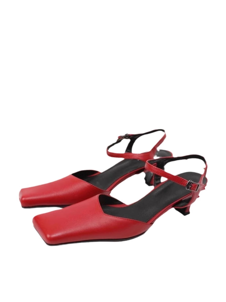 UBORYA Women's Sandals: A Best-Selling Outdoor Style—Elegant High-Heels for Dresses, Made of Premium Genuine Leather