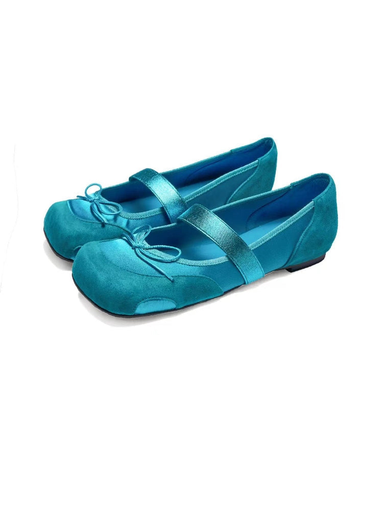 UBORYA Women's Ballet Flats: Low-Cut, Round-Toe, Flat, Soft-Soled Slip-Ons—Perfect for Dresses
