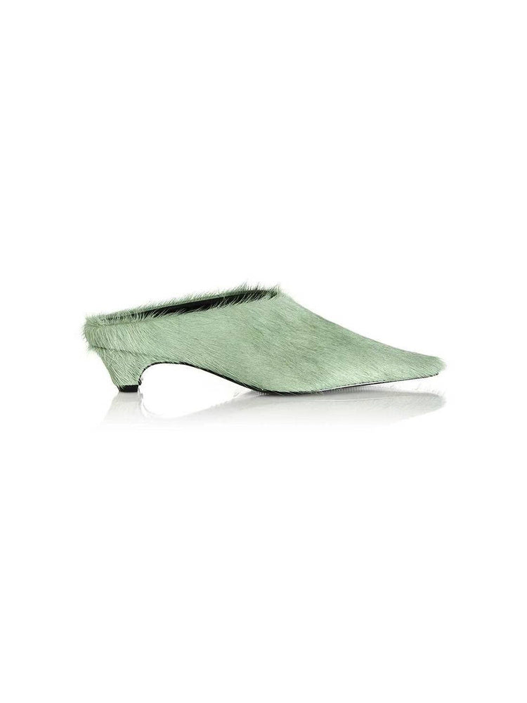 Tallulah Square-Toe Half Slippers