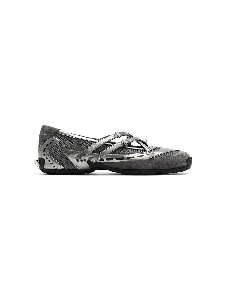 DAPHNE LAB Trail Lace-Up Hybrid Sneakers