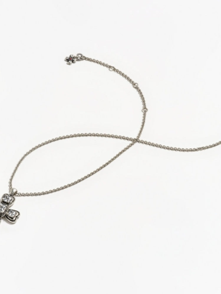 tokokkinomini Classic Four-Sided Bow Necklace