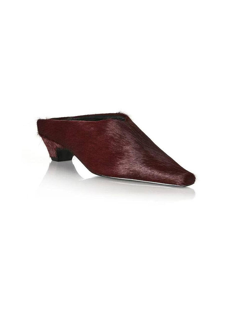 Tallulah Square-Toe Half Slippers