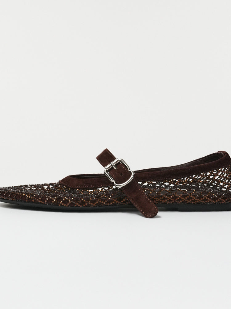 Californian Muse Suede Square-Toe Platform Sandals