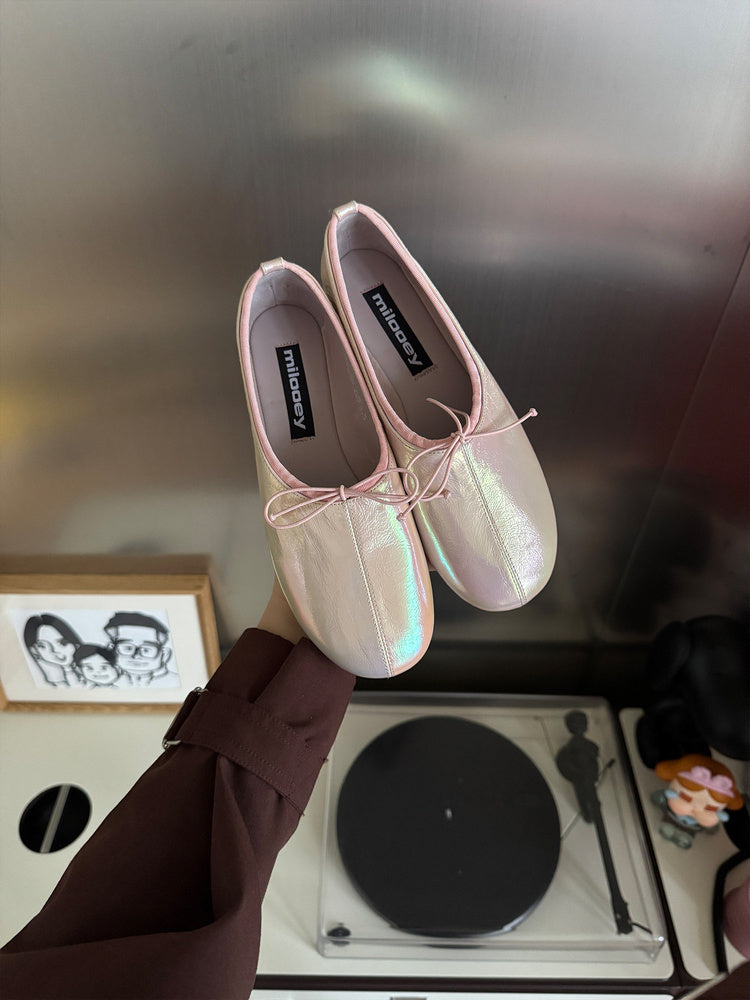Mihara Yasuhiro Spring Ballet Flats