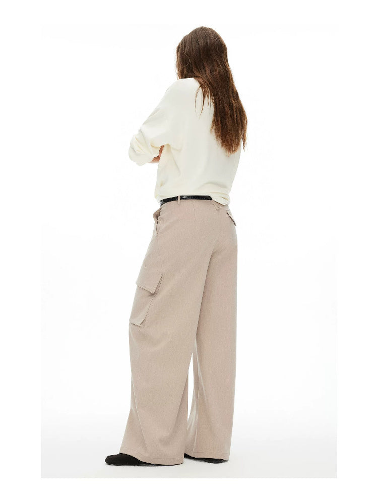 D.PERCENT Wide-Leg Cargo Pants - view 5