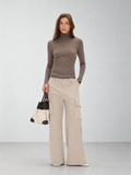 D.PERCENT Pure Wool Fine-Knit Turtleneck - view 1
