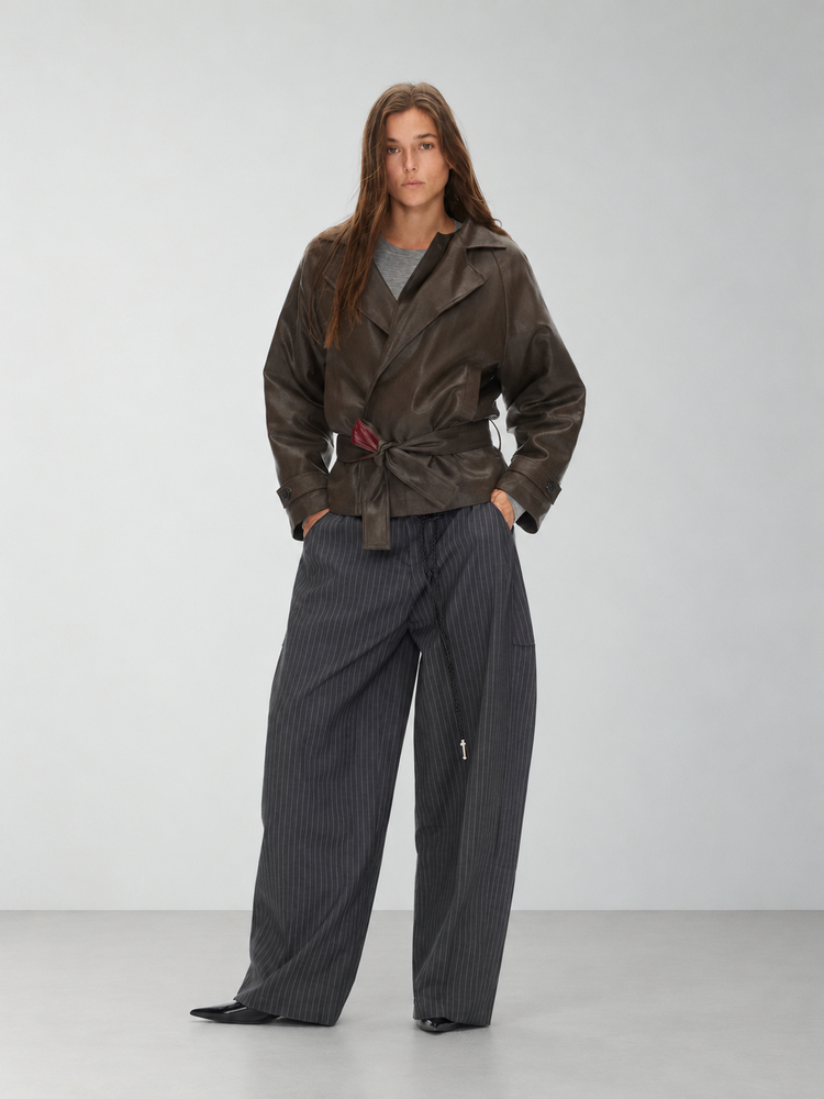 D.PERCENT Utility Parka with Detachable Liner - view 1