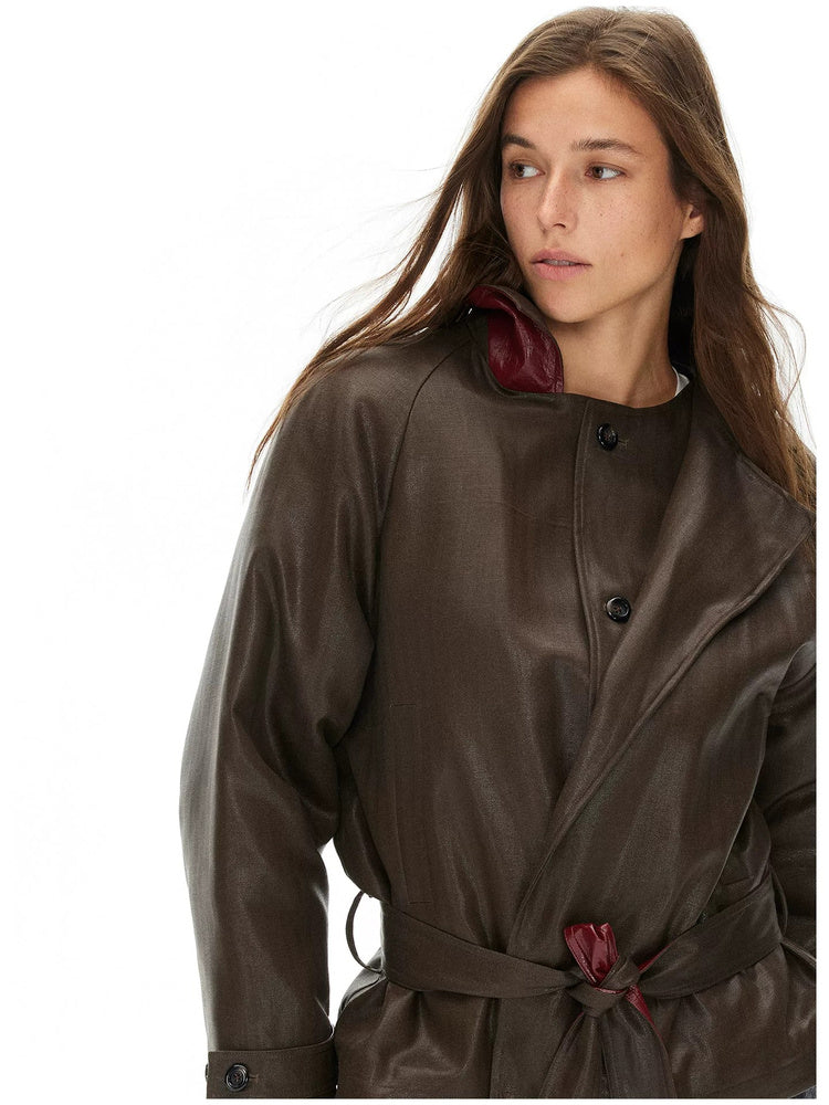 D.PERCENT Utility Parka with Detachable Liner - view 4