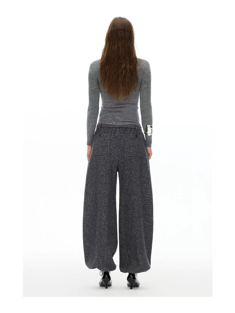 D.PERCENT Pure Wool Turtleneck or Mock-Neck Top - view 9