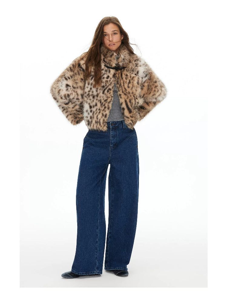 D.PERCENT Vintage-Wash Curved-Leg Jeans - view 3