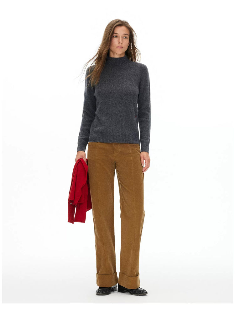 D.PERCENT Cotton Corduroy Straight-Leg Pants - view 3
