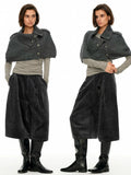 D.PERCENT Knit Cape and Base Layer Set