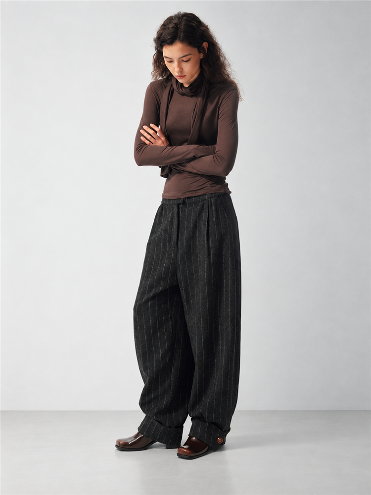 2AM POETRY Sheer Mesh Long-Sleeve Top