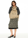 D.PERCENT Asymmetric Double-Breasted Jacket