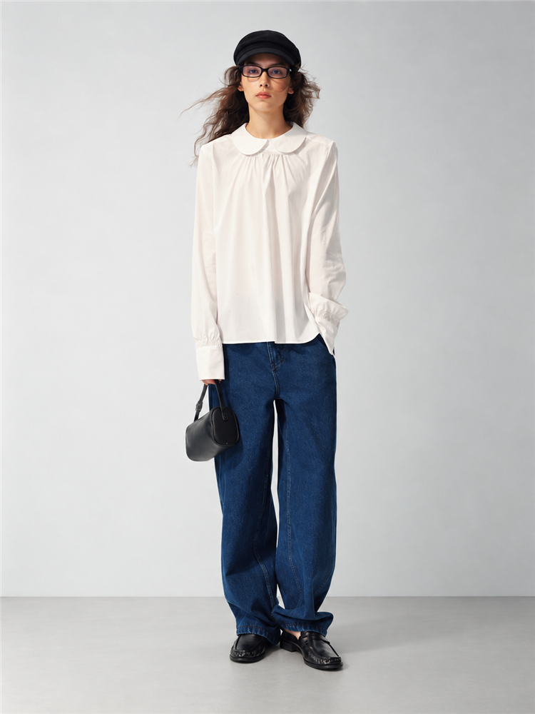 2AM POETRY Relaxed Button-Down Shirt