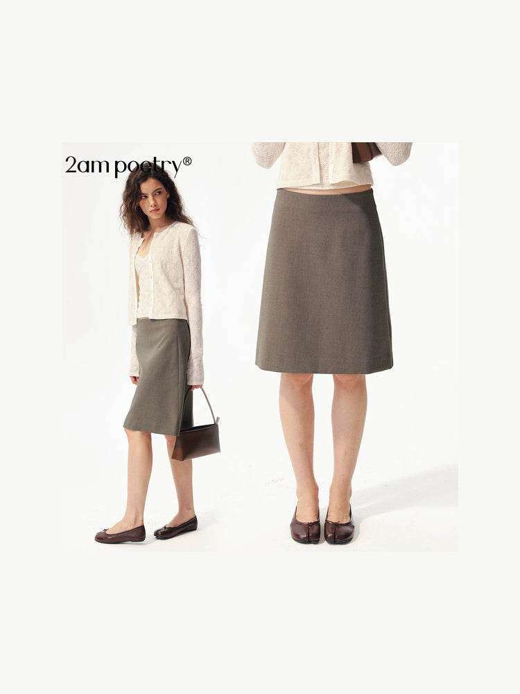 2AM POETRY Deep V-Neck Fine-Knit Top
