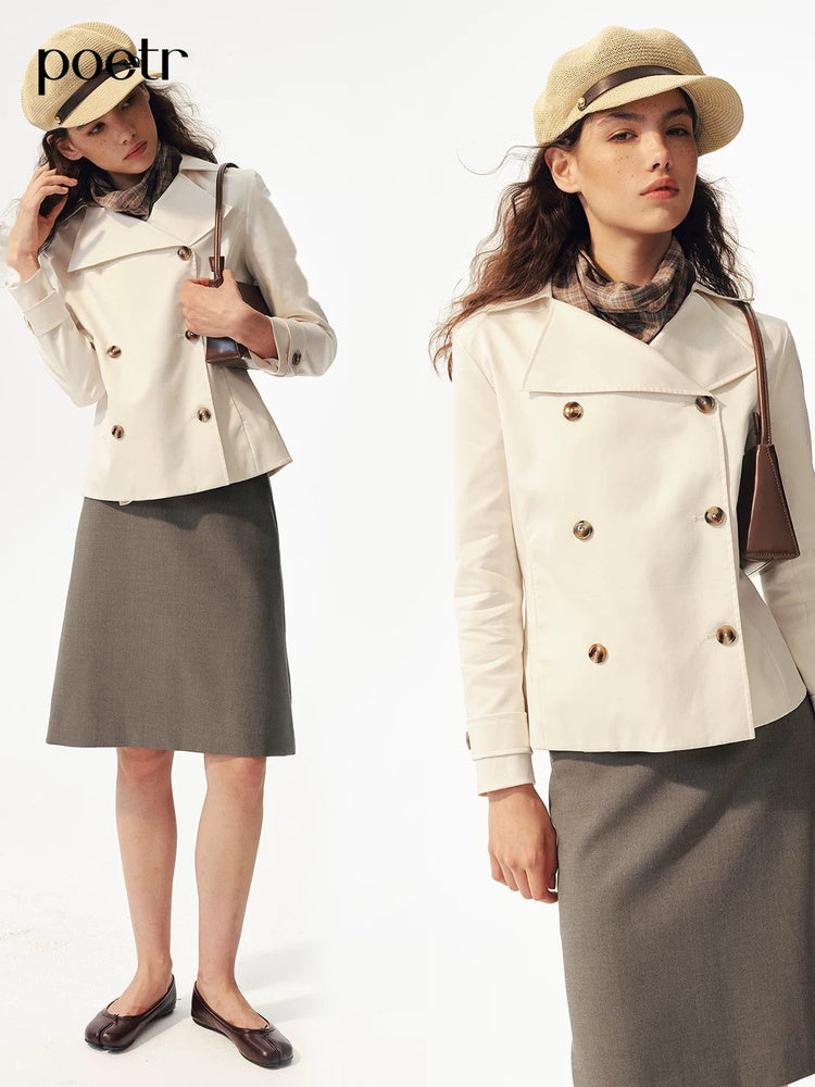 2AM POETRY Textured Collarless Jacket