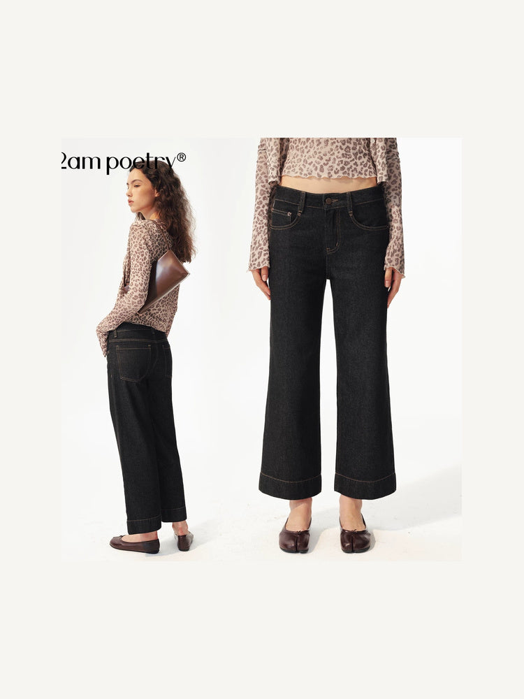 2AM POETRY Leopard Print Mesh Long-Sleeve Top