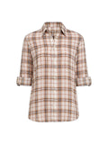 2AM POETRY Gingham Short-Sleeve Shirt