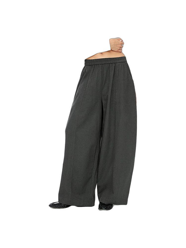 D.PERCENT Relaxed Wide-Leg Pants