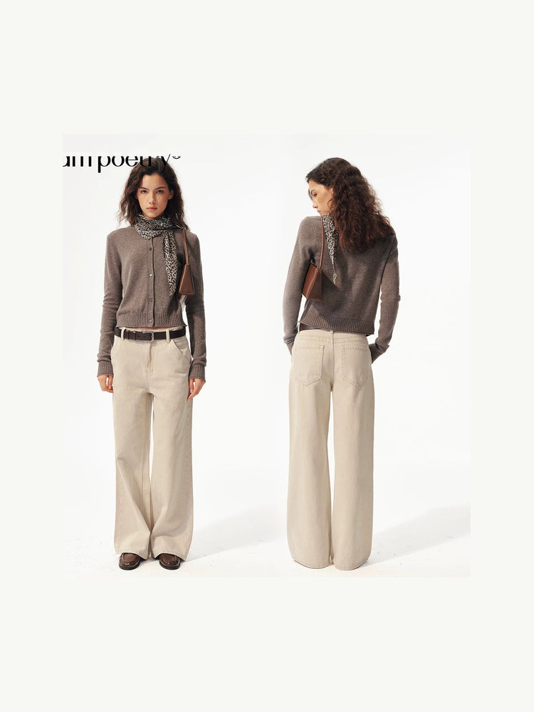 2AM POETRY Lightweight Button Cardigan