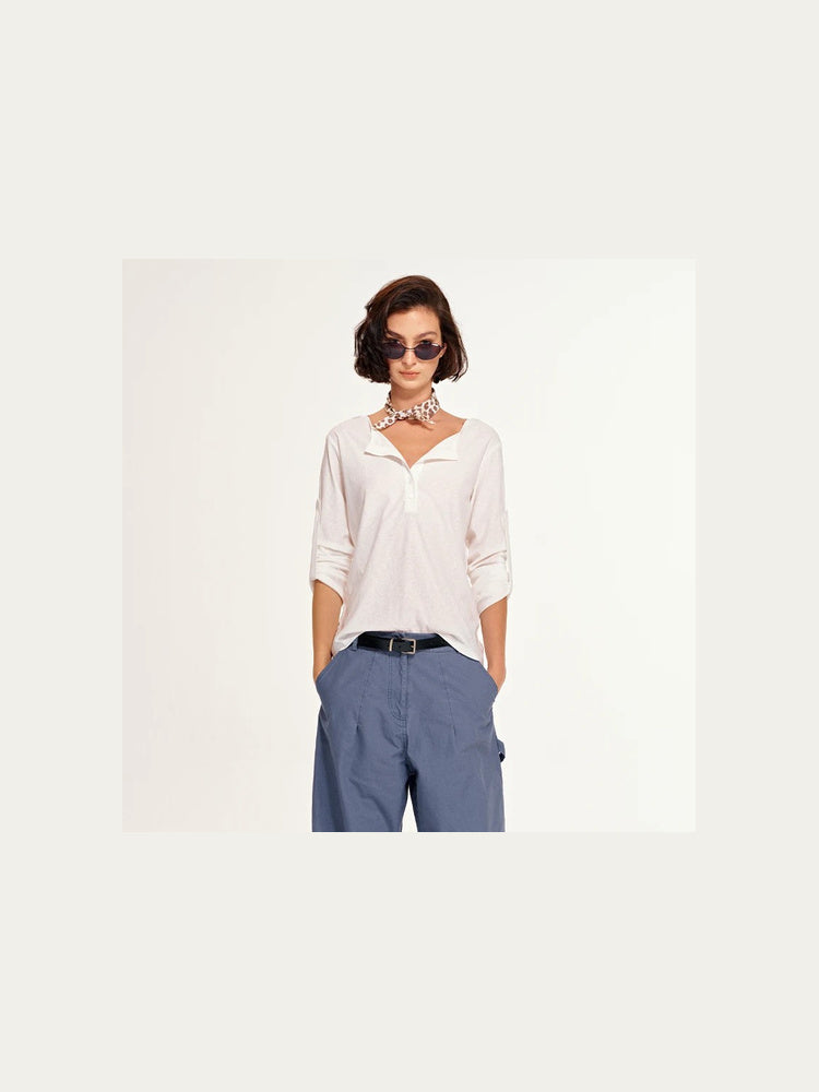 2AM POETRY Relaxed Wide-Leg Trousers