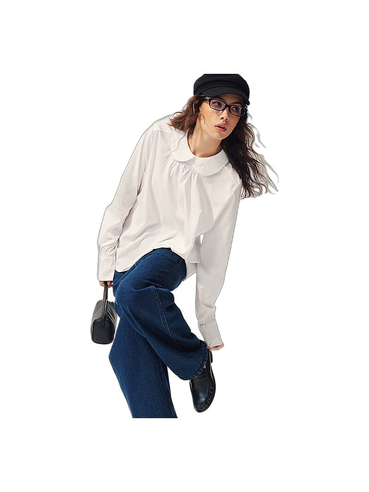 2AM POETRY Relaxed Button-Down Shirt