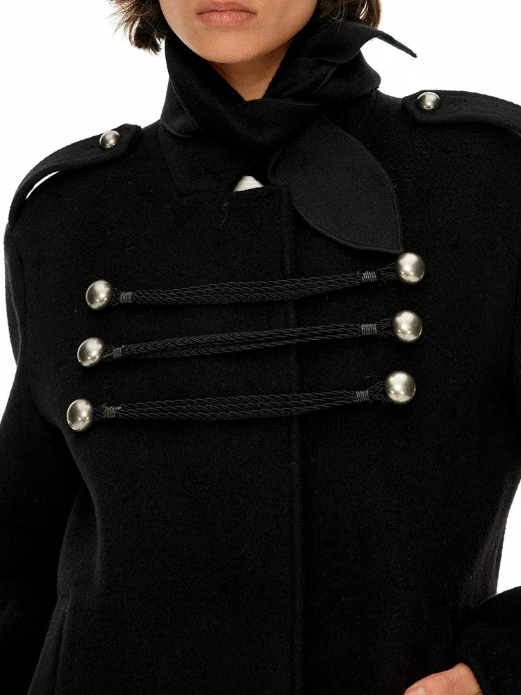 D.PERCENT Military Cape Jacket
