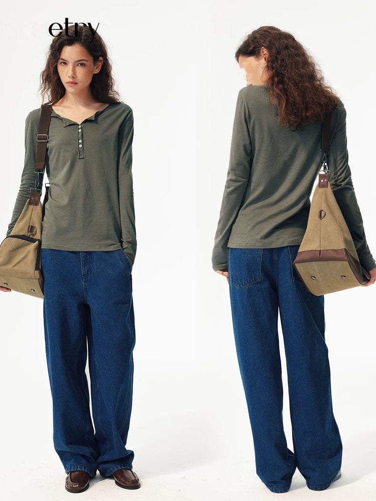 2AM POETRY Fine-Knit Long-Sleeve Top
