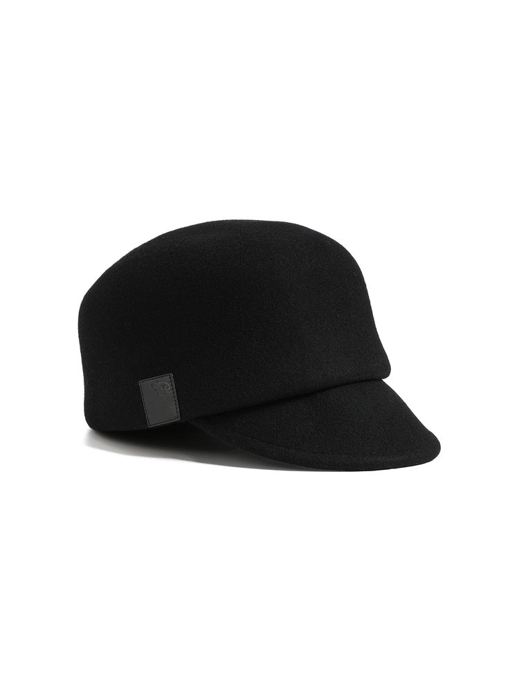 D.PERCENT Wool Newsboy Cap