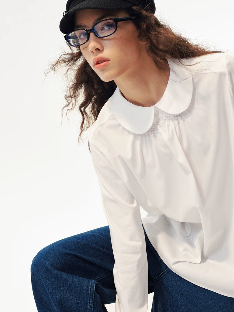 2AM POETRY Relaxed Button-Down Shirt
