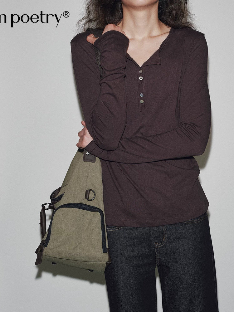 2AM POETRY Fine-Knit Long-Sleeve Top