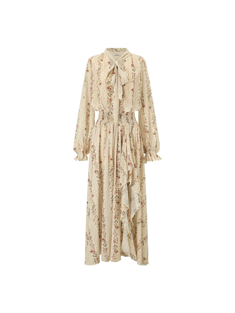 SHROENRO Bohemian Floral Maxi Dress