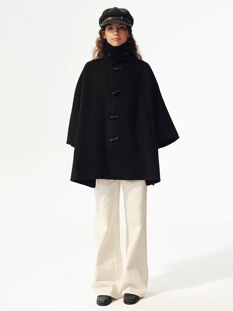 2AM POETRY Oversized Cape Jacket