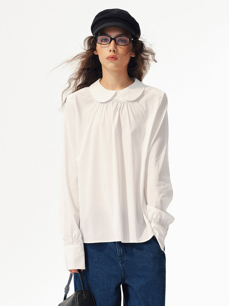 2AM POETRY Relaxed Button-Down Shirt