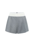 SHROENRO Double-Layer Ruffle Shorts